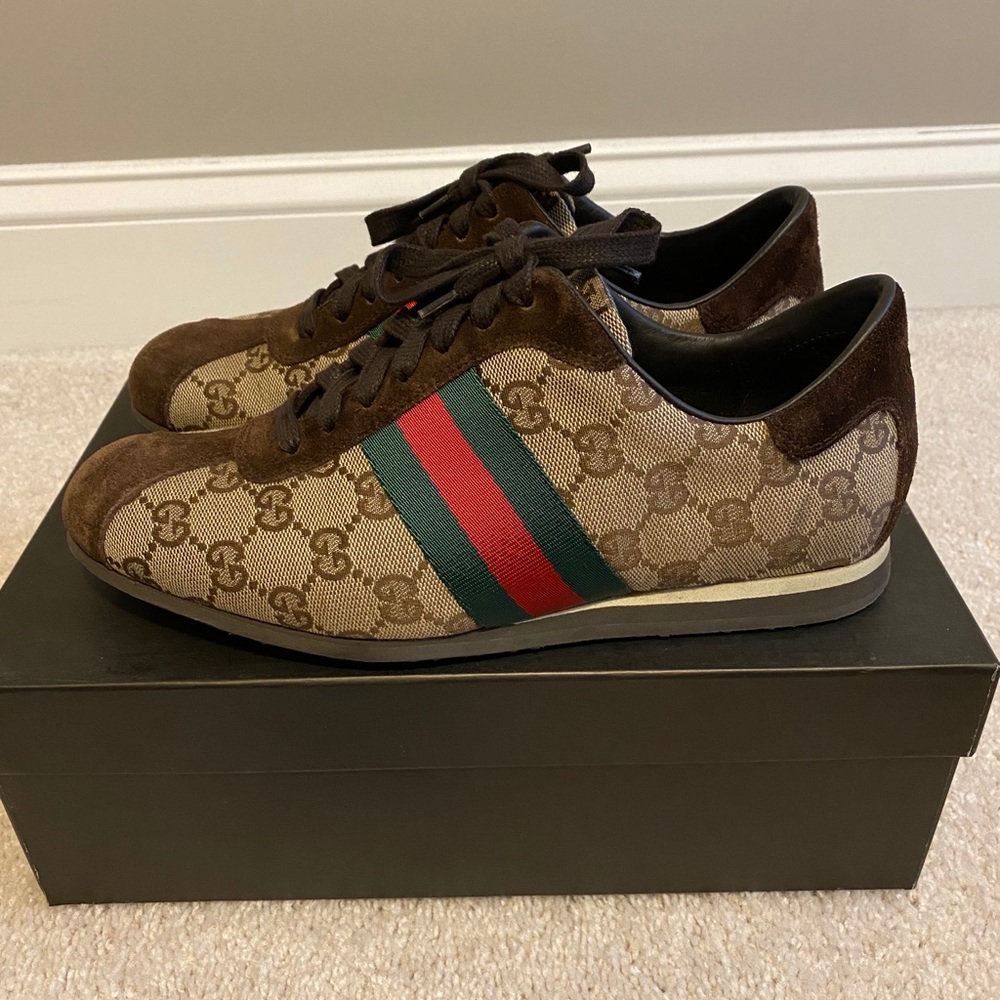 Gucci Tess S Gomma Sneakers